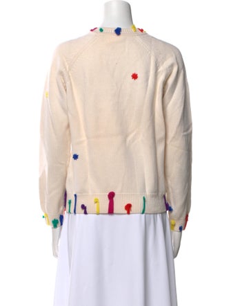 Mira Mikati Merino Wool Printed Sweater
