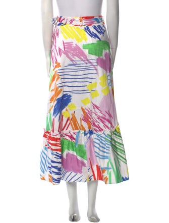 Mira Mikati Printed Midi Length Skirt