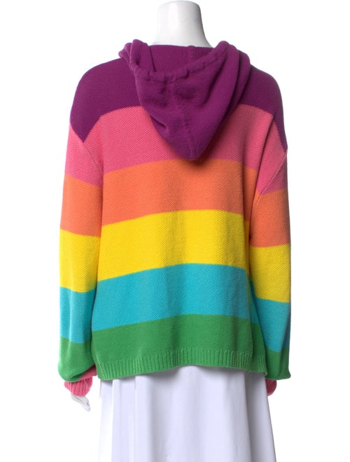 Mira Mikati Striped Crew Neck Sweatshirt