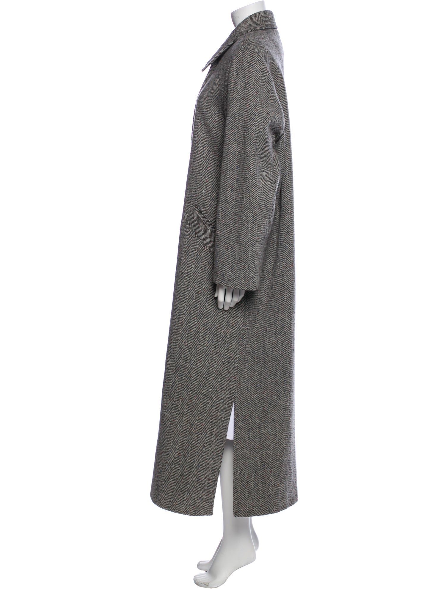 Mackintosh Wool Tweed Pattern Coat