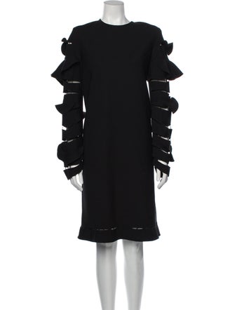Maison Rabih Kayrouz Virgin Wool Midi Length Dress