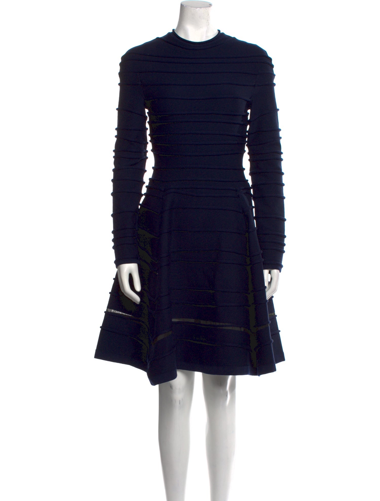 Maison Rabih Kayrouz Crew Neck Knee-Length Dress w/ Tags