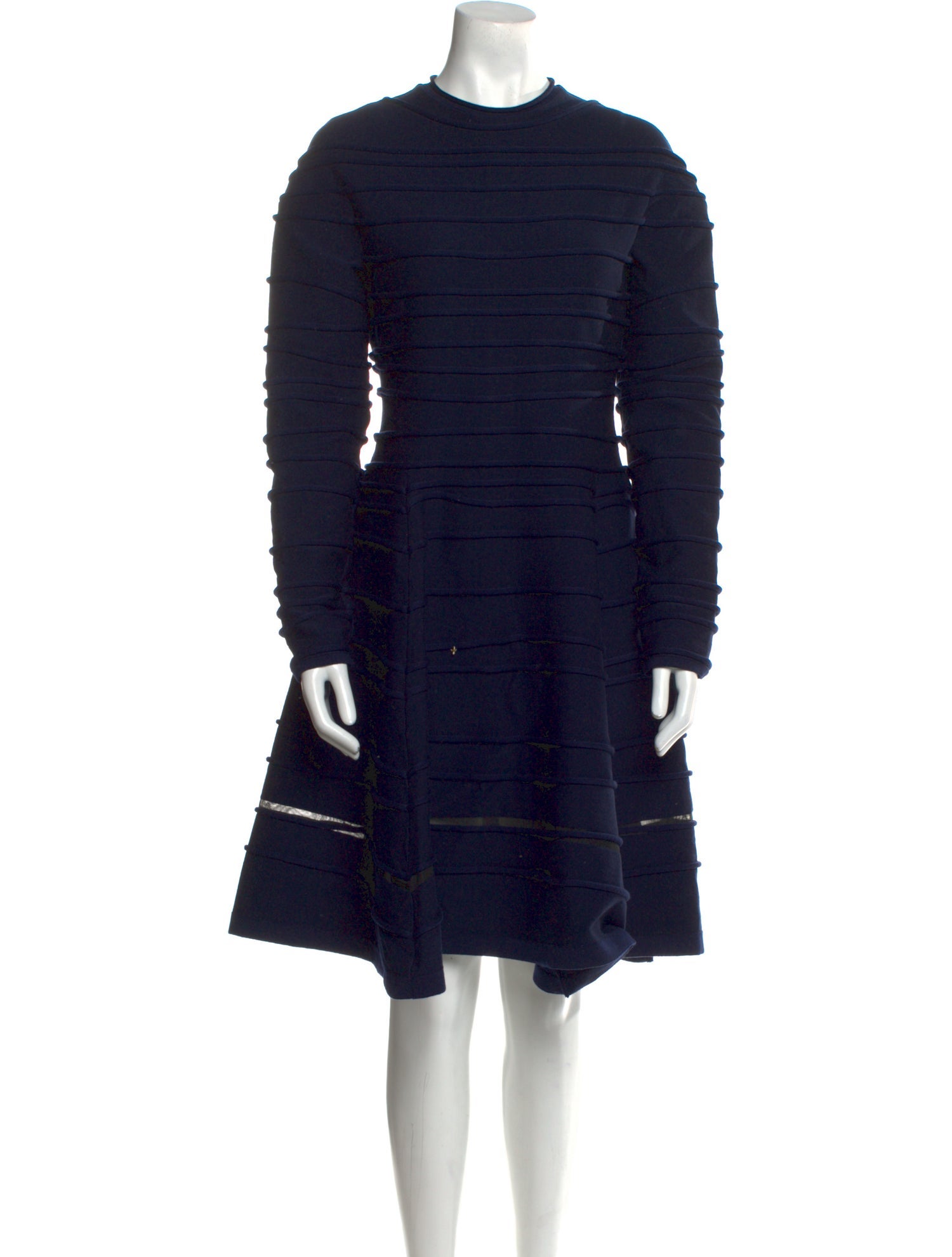 Maison Rabih Kayrouz Merino Wool Knee-Length Dress