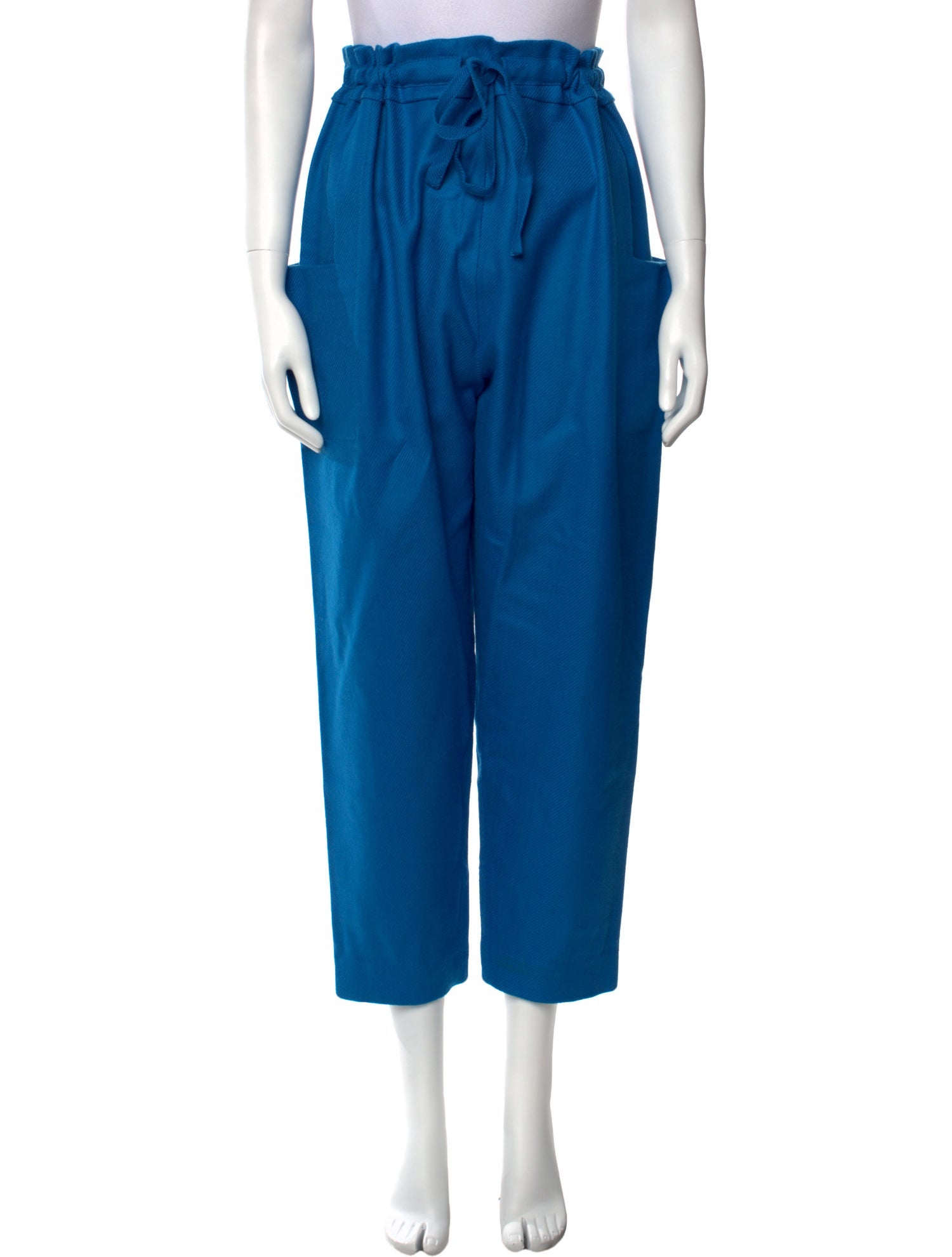 Maison Rabih Kayrouz Wool Straight Leg Pants