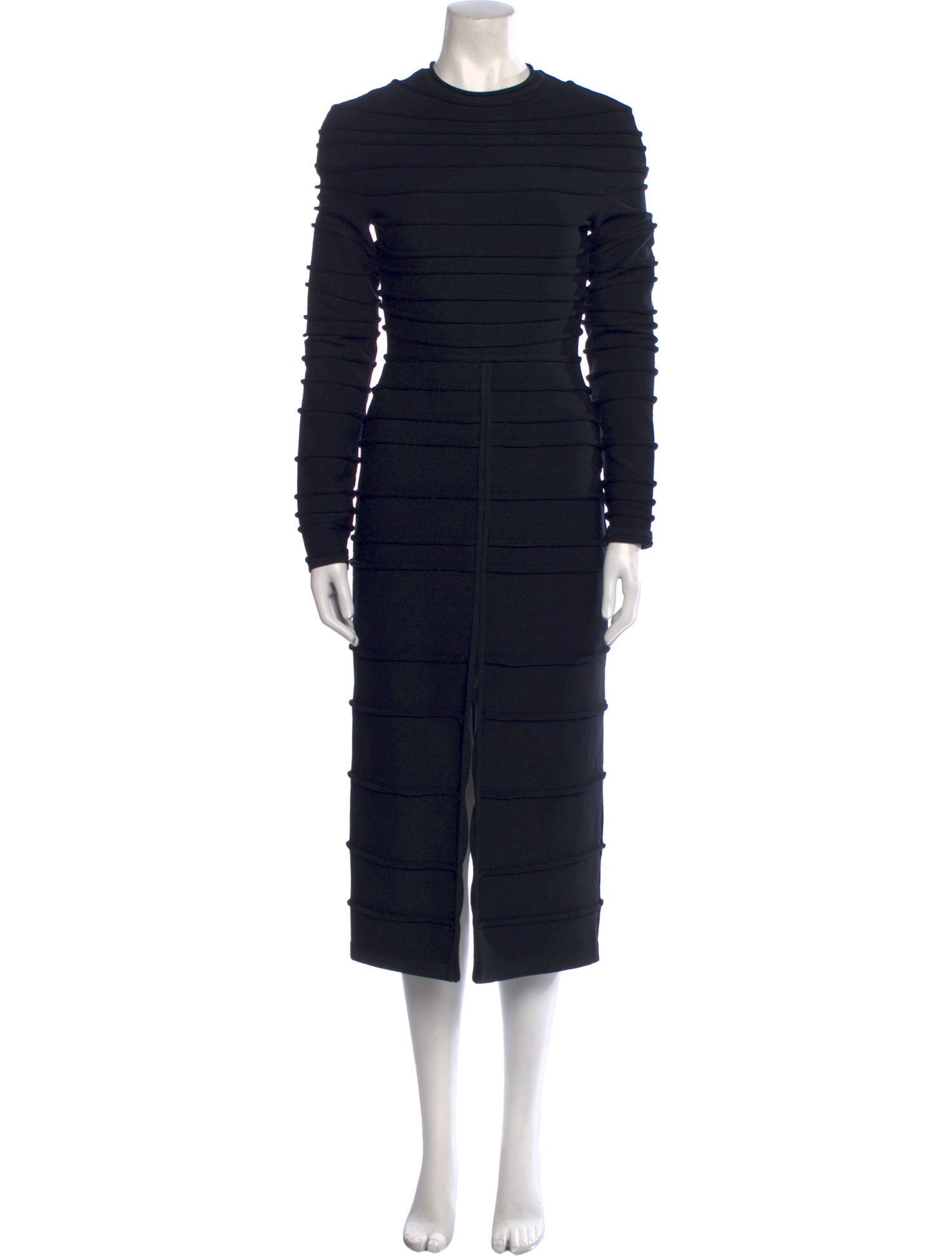 Maison Rabih Kayrouz Merino Wool Long Dress