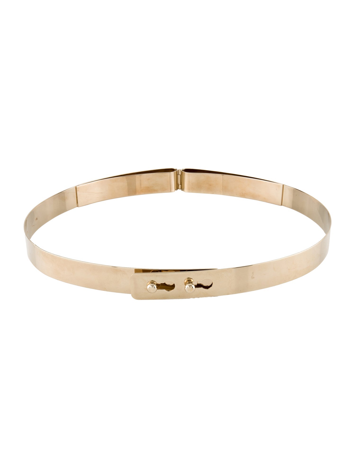 Maison Rabih Kayrouz Skinny Metal Waist Belt