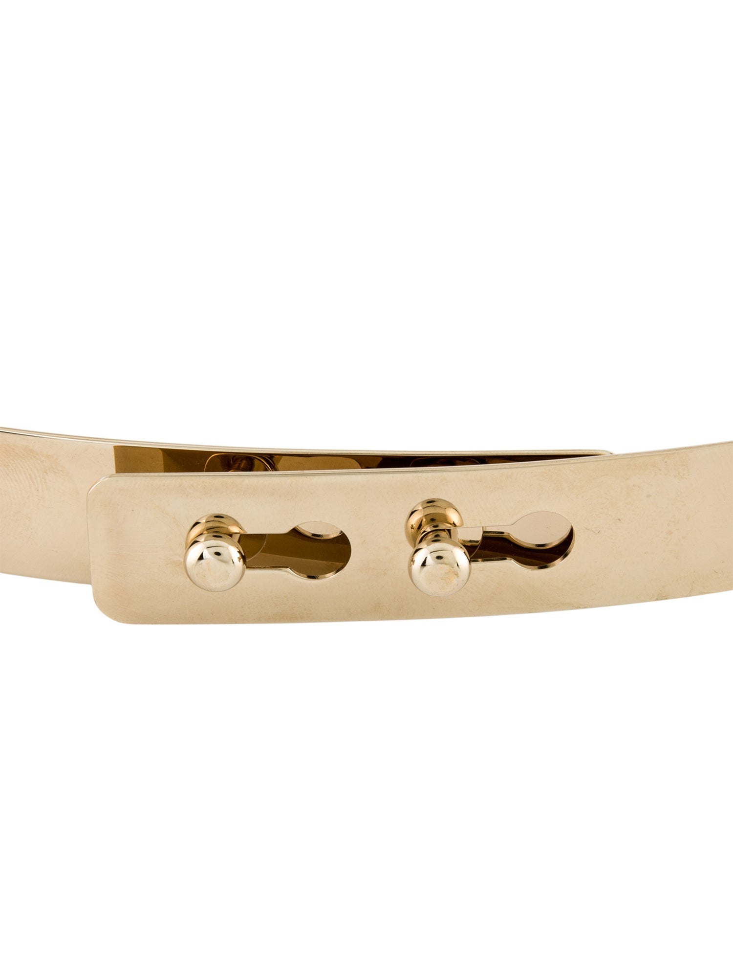 Maison Rabih Kayrouz Skinny Metal Waist Belt