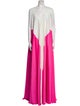 Maison Rabih Kayrouz V-Neck Long Dress
