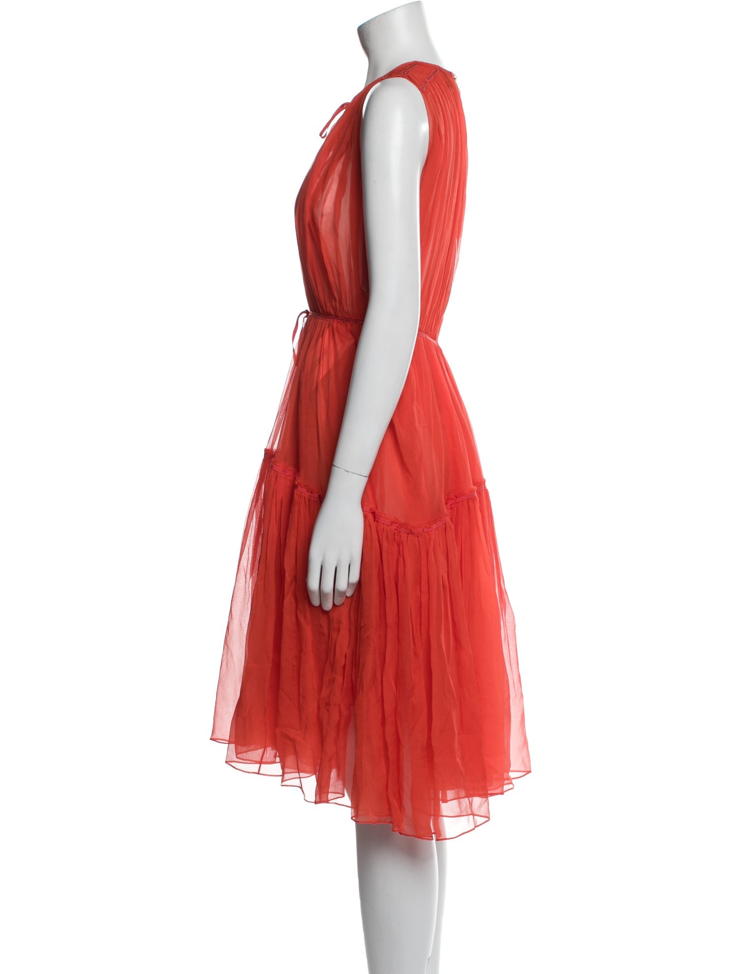 Maison Rabih Kayrouz Silk Mini Dress