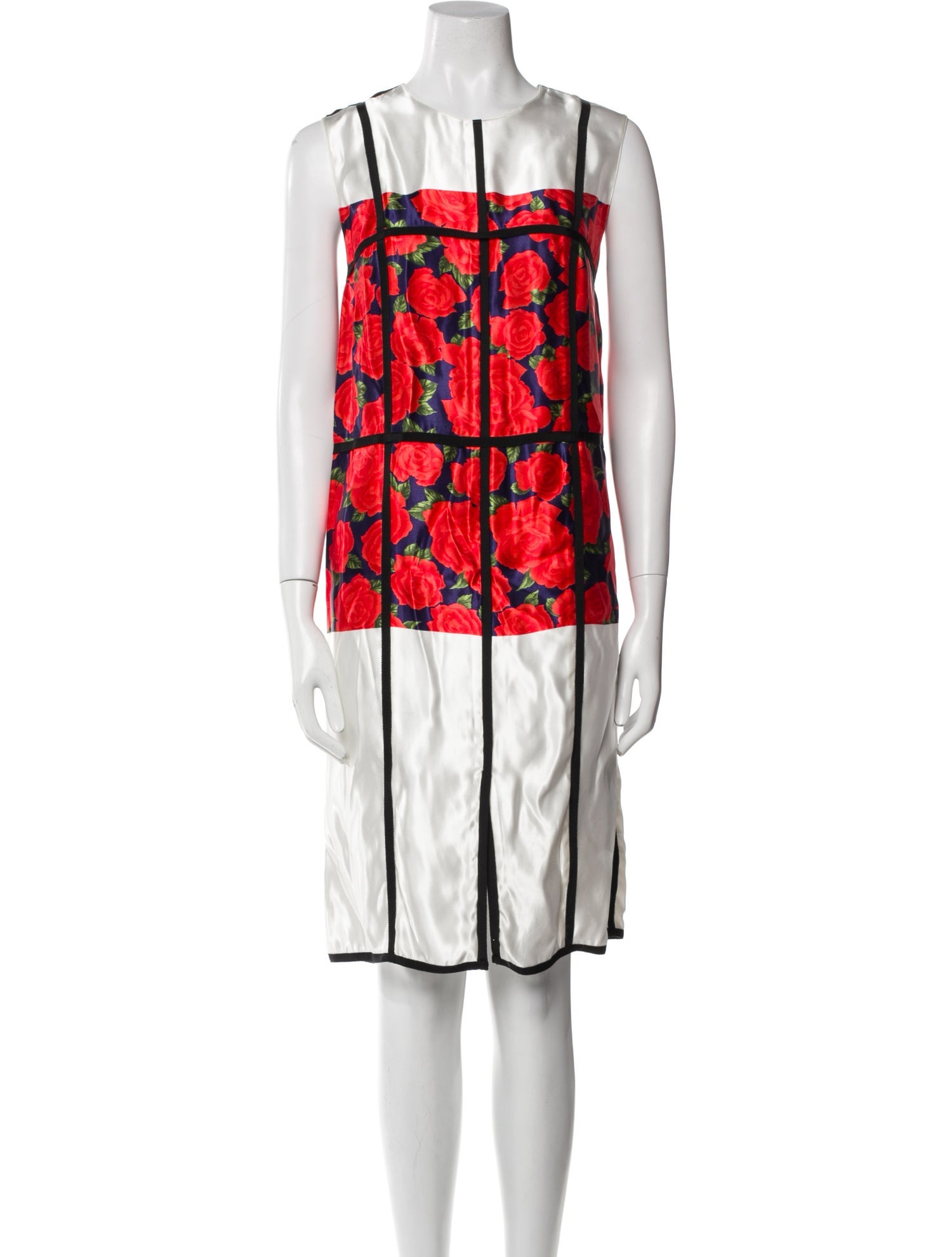 Maison Rabih Kayrouz Printed Knee-Length Dress