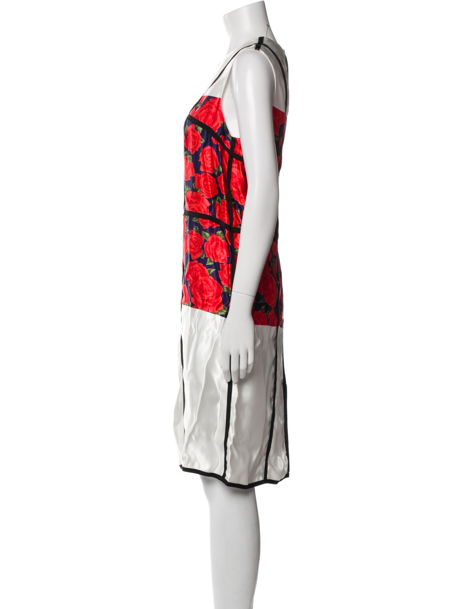 Maison Rabih Kayrouz Printed Knee-Length Dress