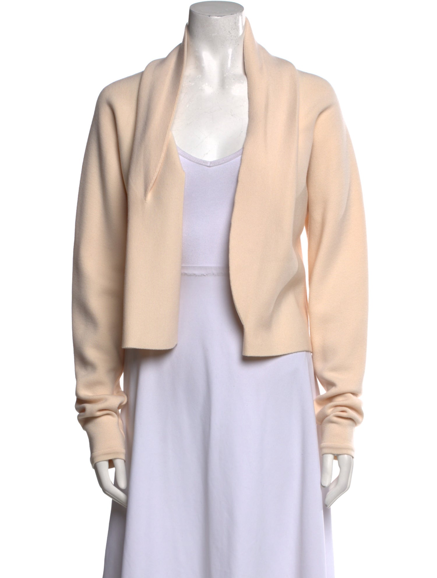 Maison Rabih Kayrouz Wool Open Front Sweater