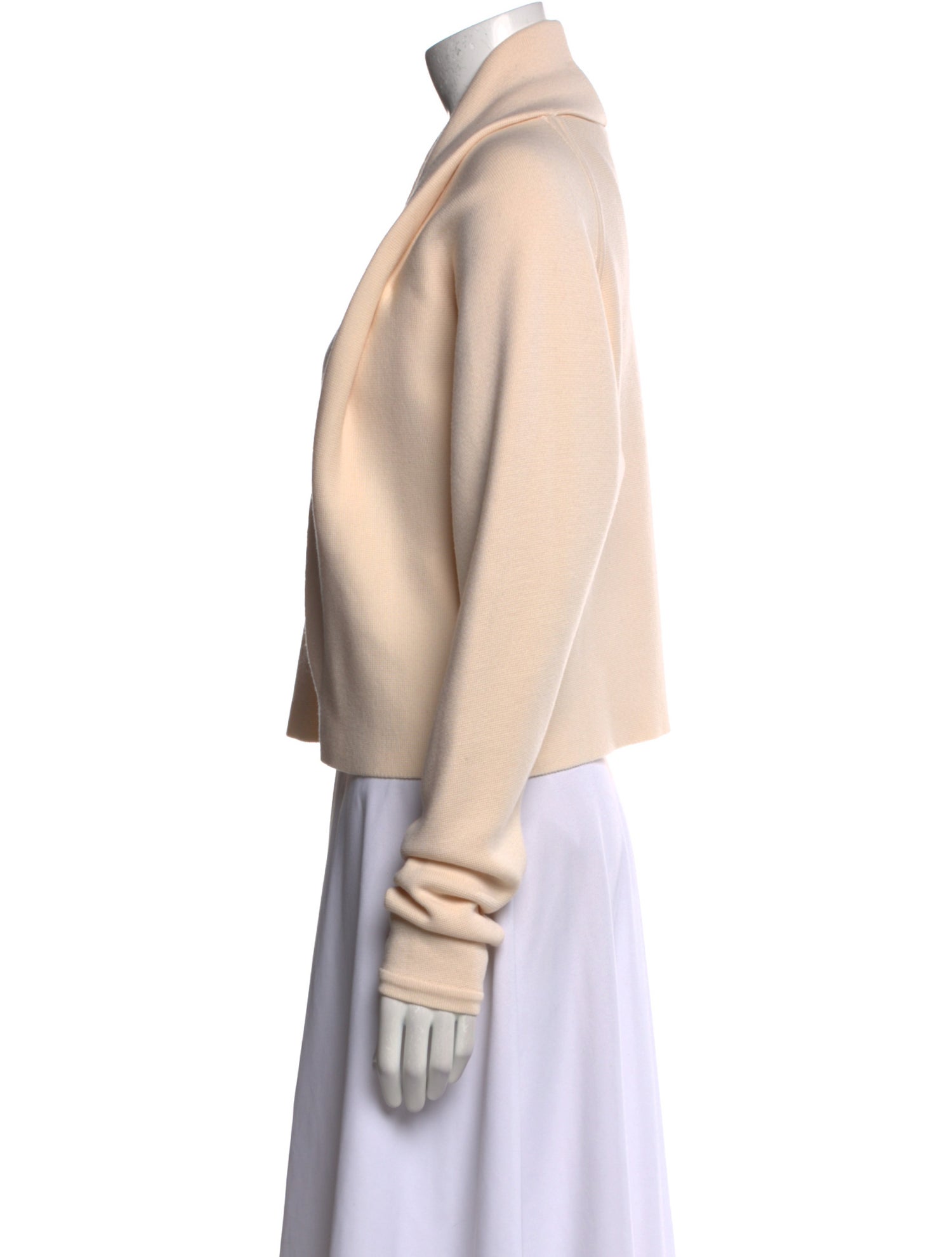 Maison Rabih Kayrouz Wool Open Front Sweater
