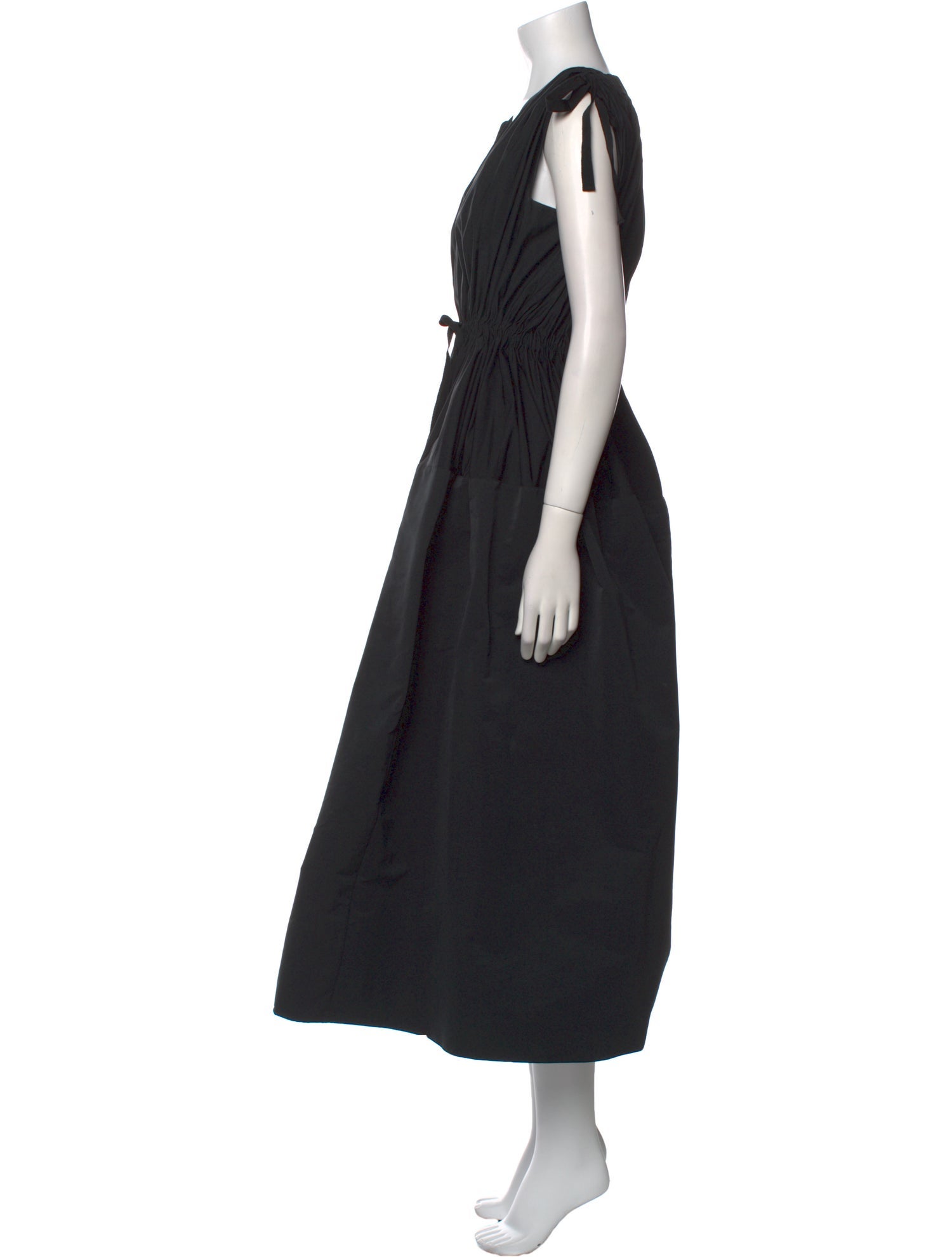 Maison Rabih Kayrouz V-Neck Long Dress