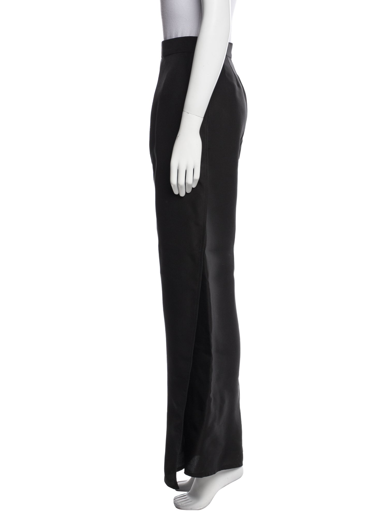 Maison Rabih Kayrouz Silk Wide Leg Pants