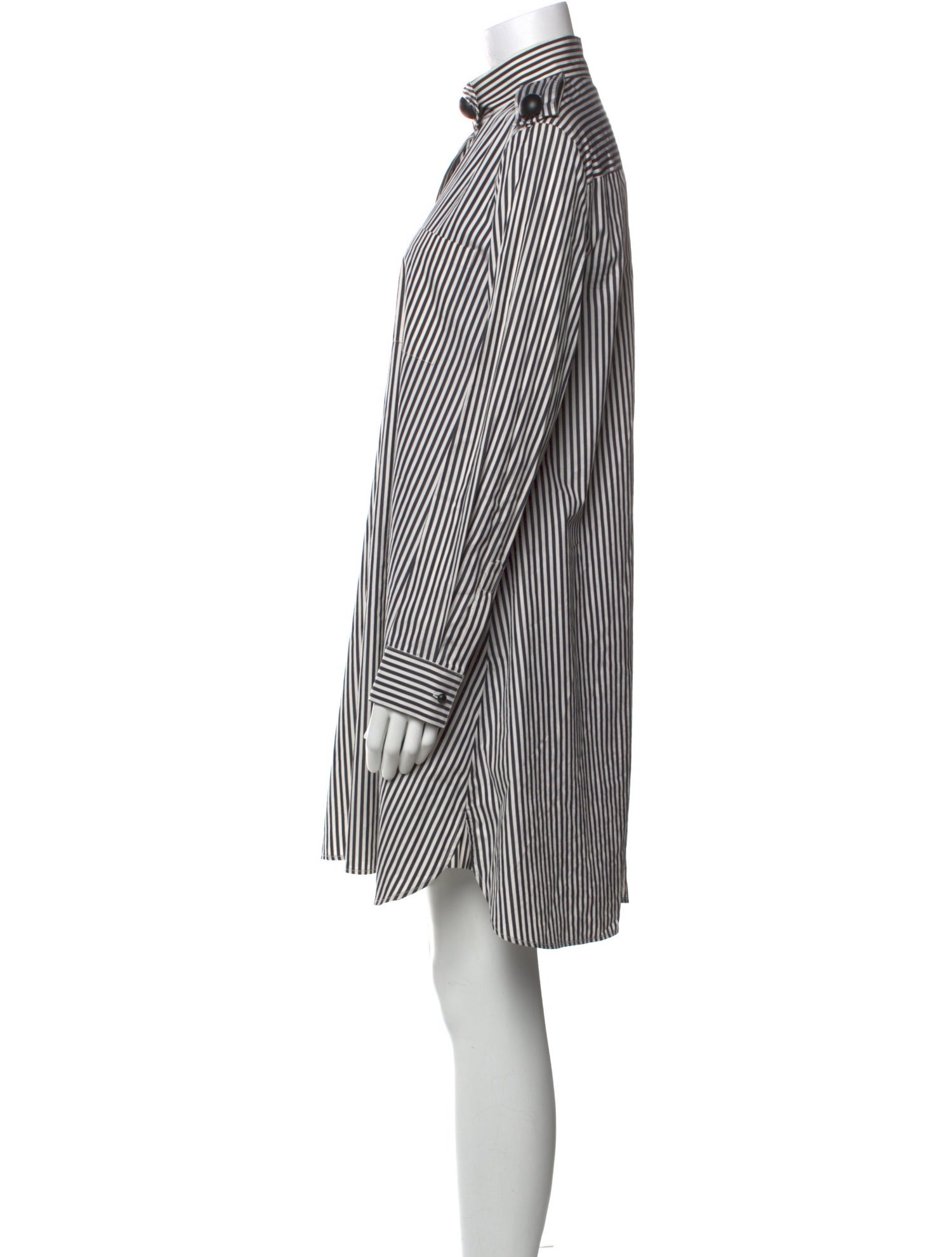 Maison Rabih Kayrouz Striped Mini Dress