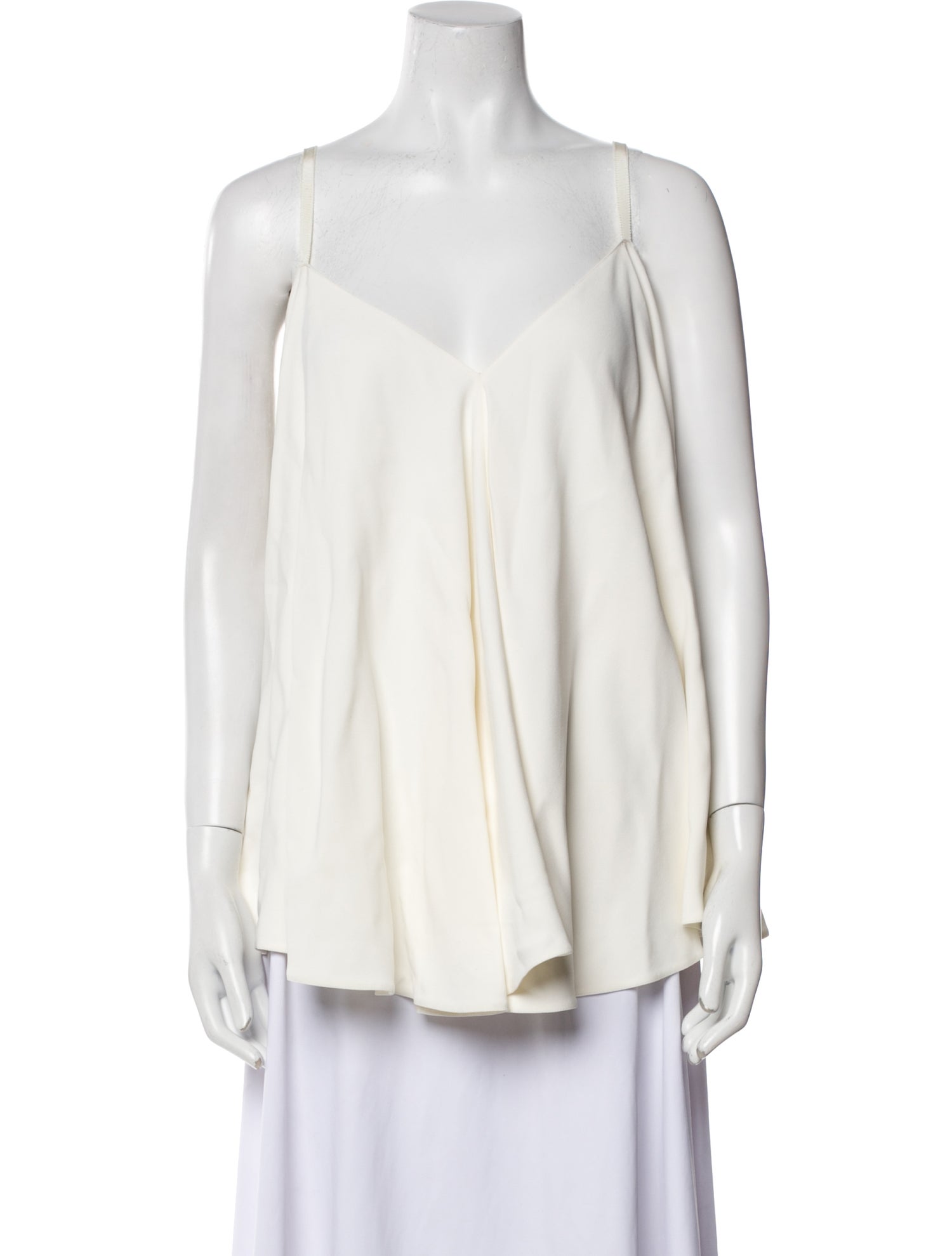 Maison Rabih Kayrouz V-Neck Sleeveless Blouse