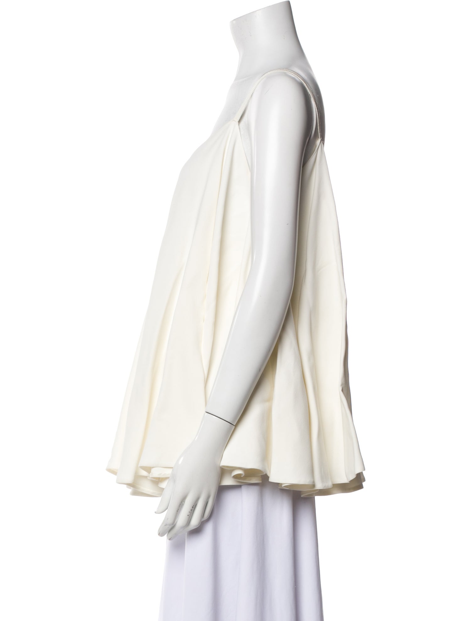 Maison Rabih Kayrouz V-Neck Sleeveless Blouse