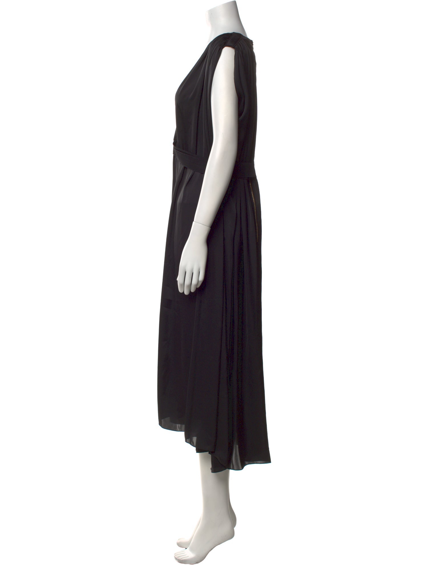 Maison Rabih Kayrouz V-Neck Long Dress