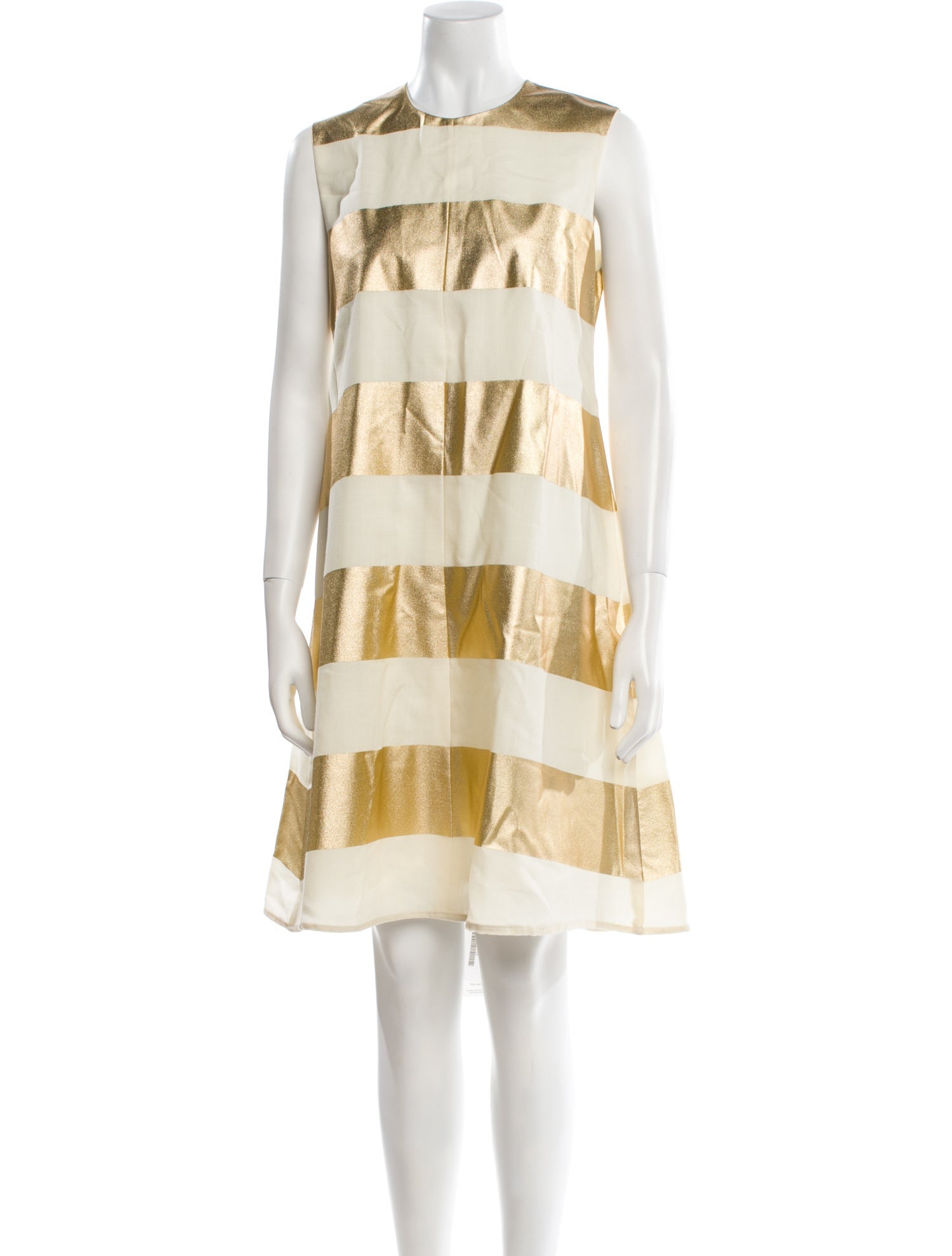 Maison Rabih Kayrouz Striped Knee-Length Dress