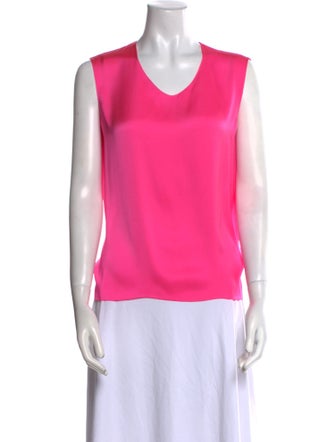 Maison Rabih Kayrouz Scoop Neck Sleeveless Top