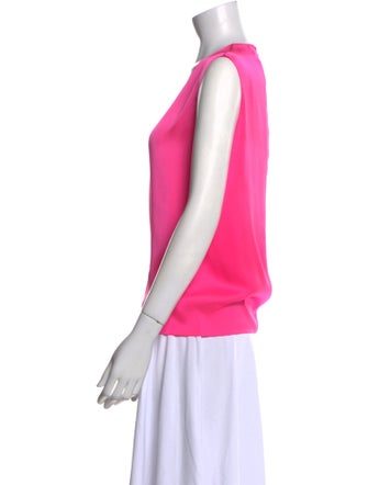 Maison Rabih Kayrouz Scoop Neck Sleeveless Top
