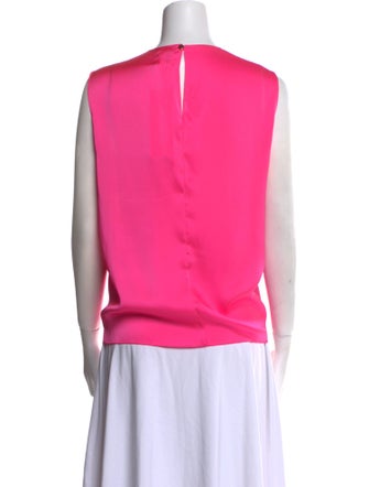 Maison Rabih Kayrouz Scoop Neck Sleeveless Top