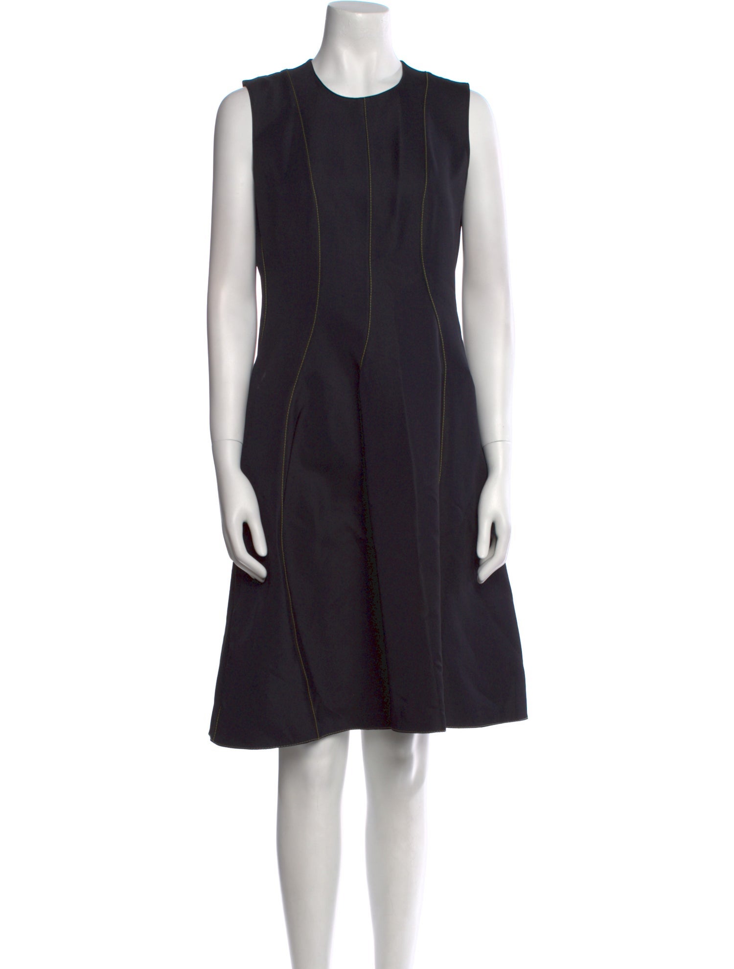 Maison Rabih Kayrouz Crew Neck Knee-Length Dress