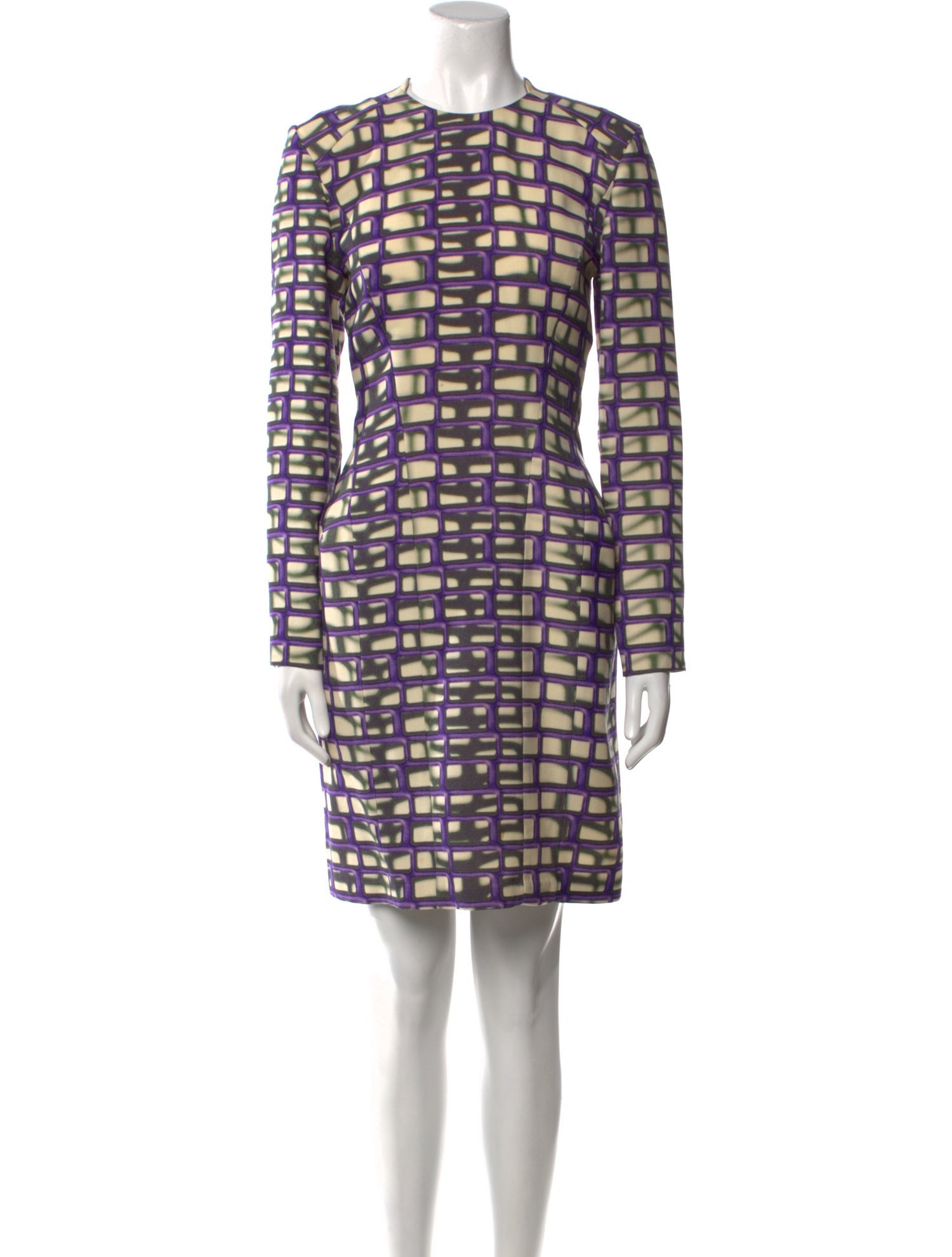 Maison Rabih Kayrouz Wool Knee-Length Dress
