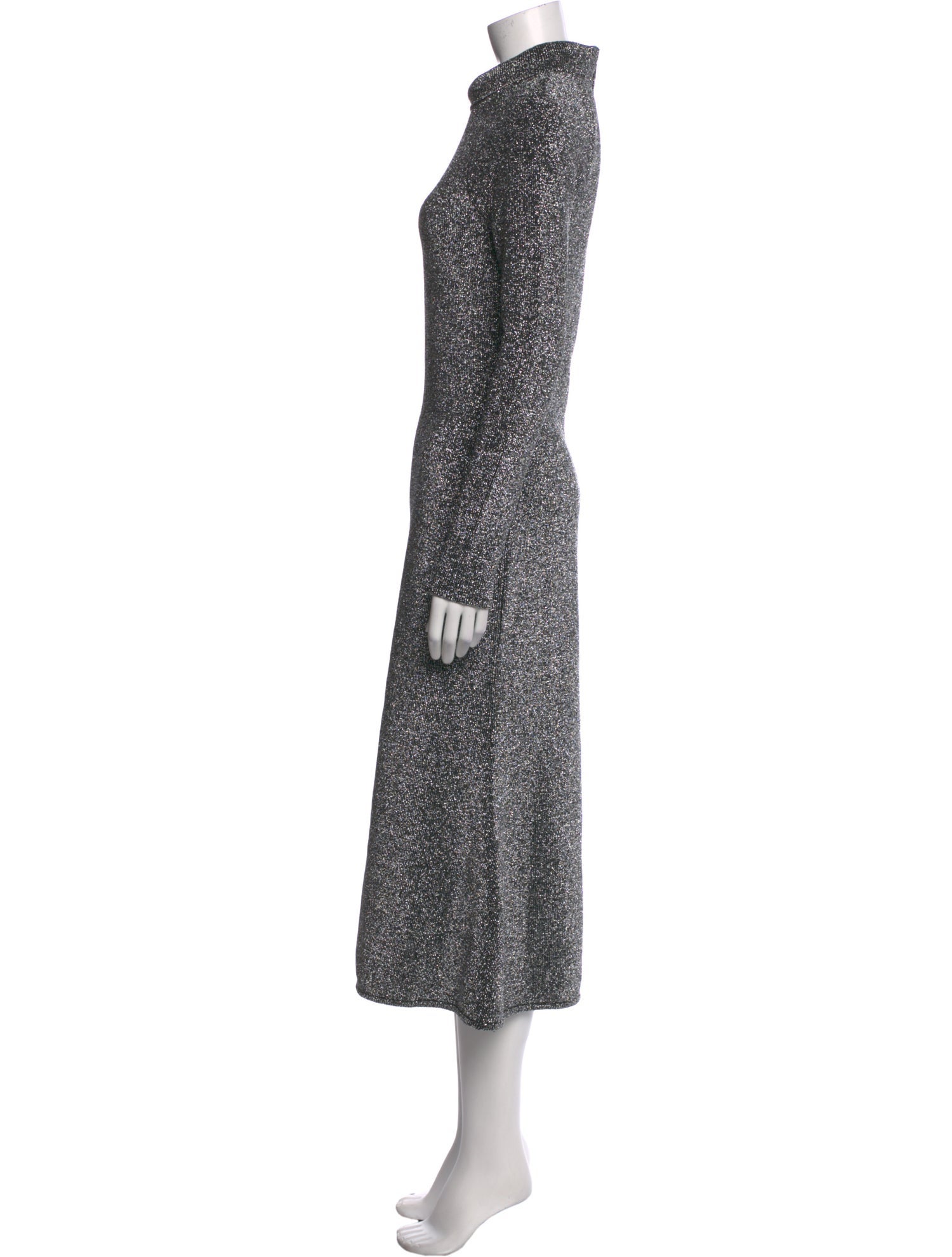 Maison Rabih Kayrouz Turtleneck Long Dress