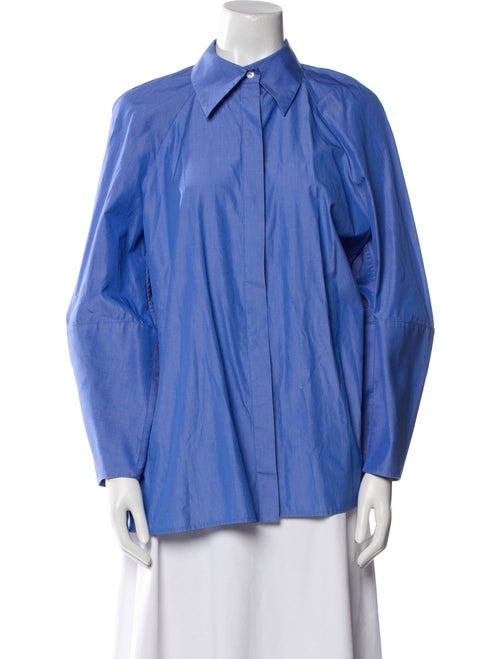 Maison Rabih Kayrouz Long Sleeve Button-Up Top