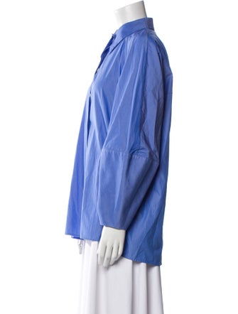 Maison Rabih Kayrouz Long Sleeve Button-Up Top