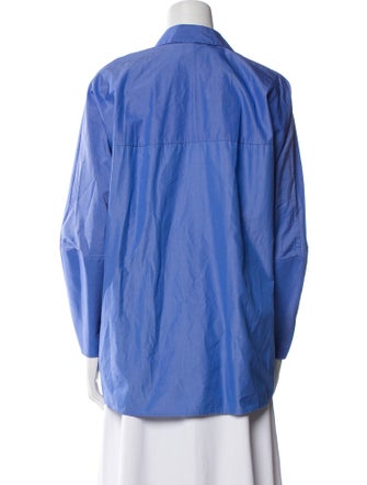 Maison Rabih Kayrouz Long Sleeve Button-Up Top