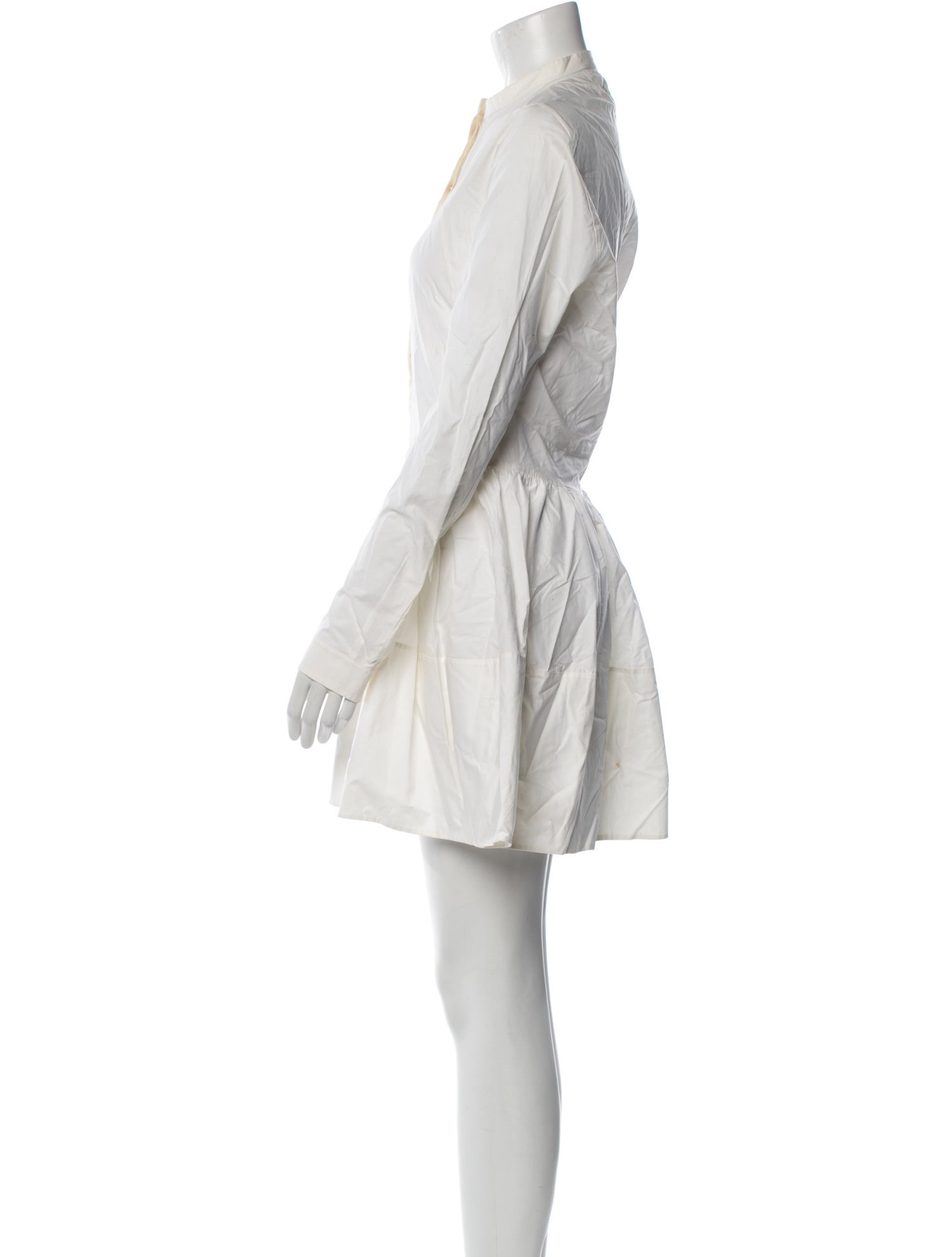 Maison Rabih Kayrouz Mock Neck Mini Dress