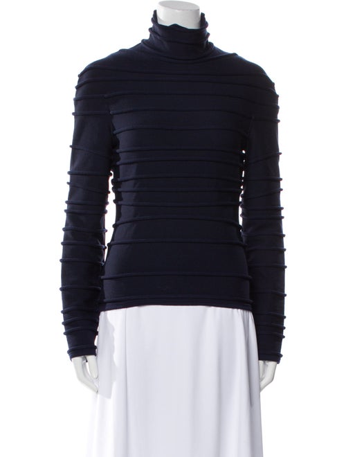 Maison Rabih Kayrouz Merino Wool Turtleneck Sweatshirt