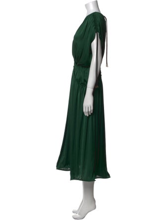 Maison Rabih Kayrouz V-Neck Long Dress