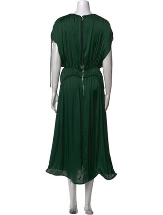 Maison Rabih Kayrouz V-Neck Long Dress
