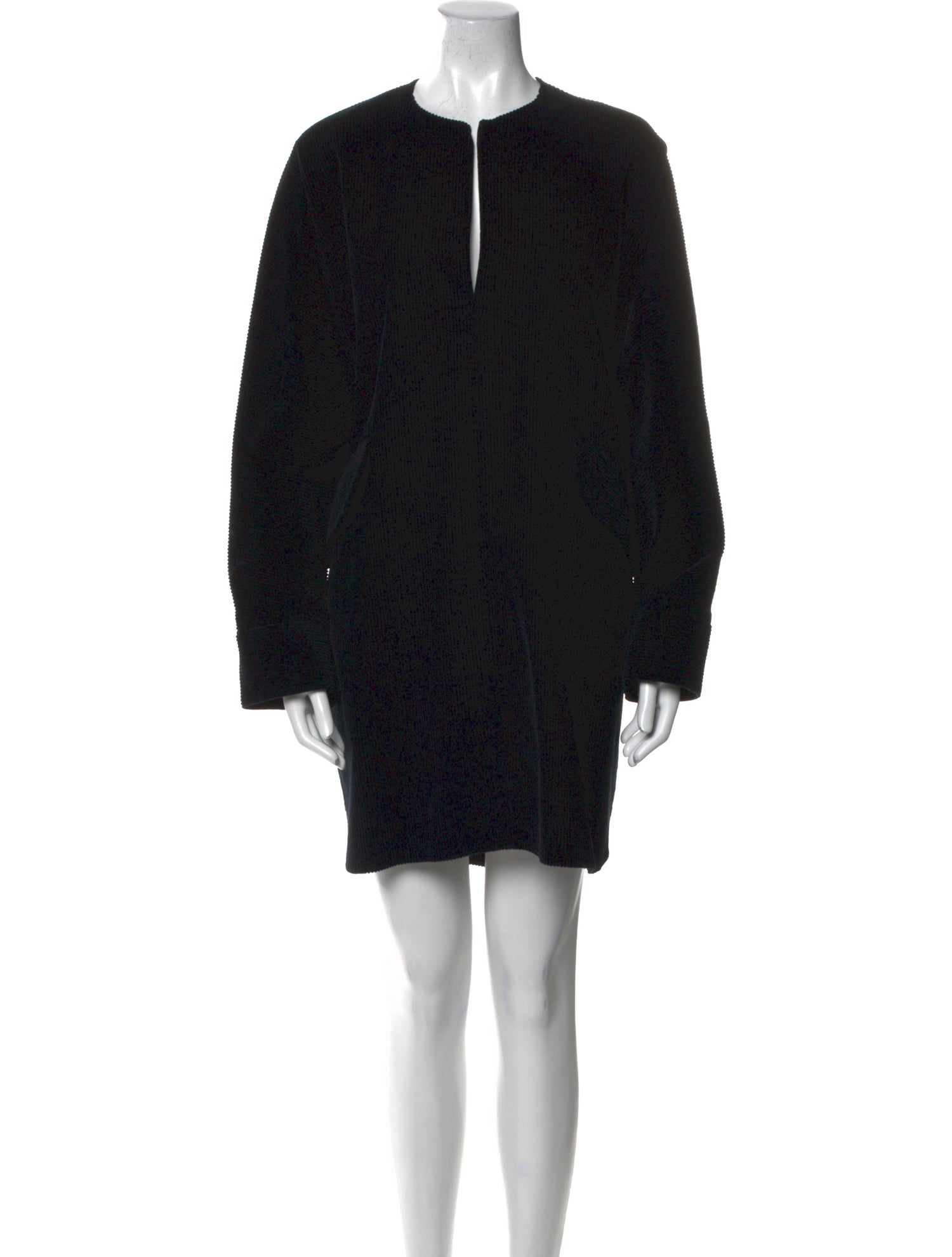 Maison Rabih Kayrouz Crew Neck Mini Dress