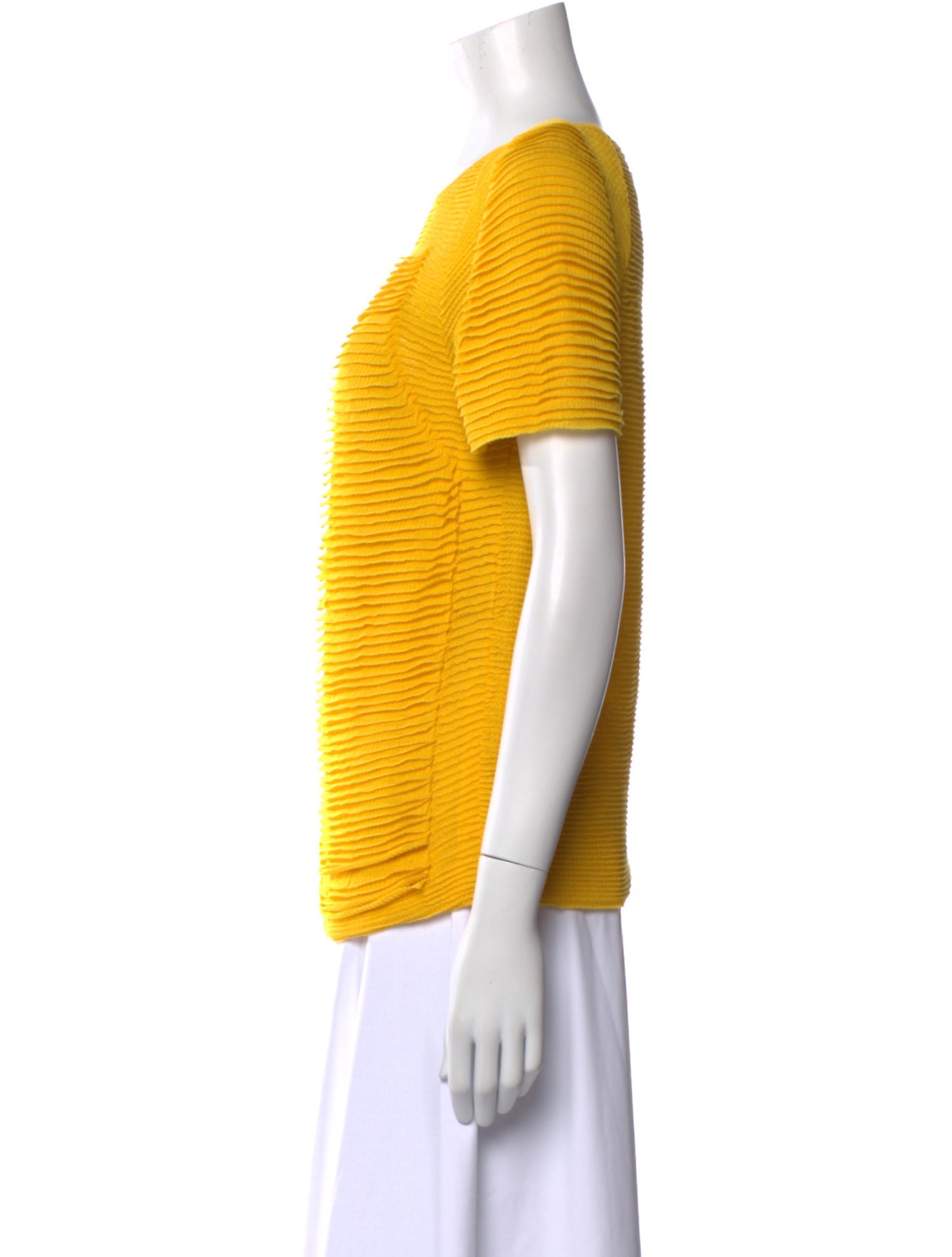 Maison Rabih Kayrouz Striped Crew Neck T-Shirt