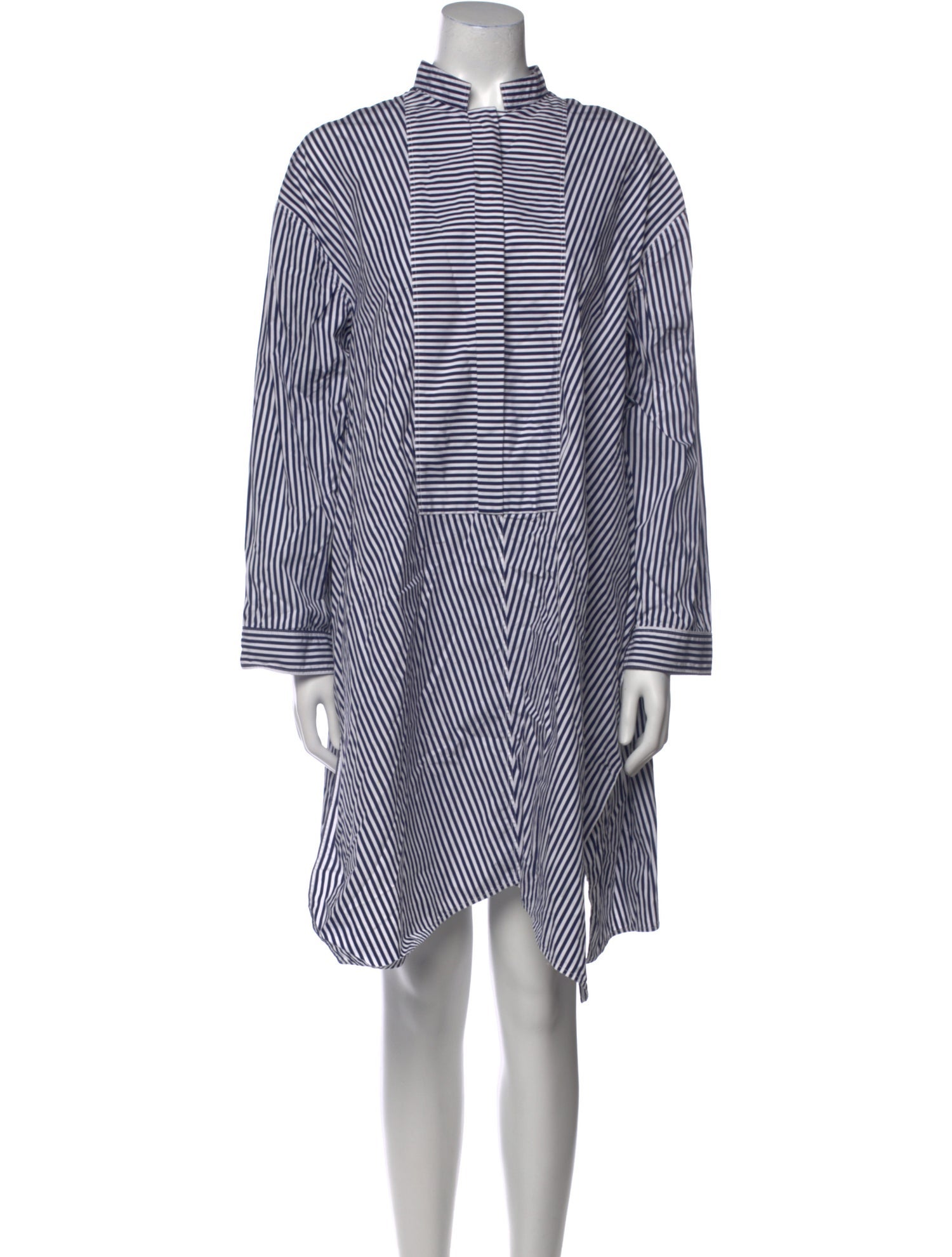 Maison Rabih Kayrouz Striped Knee-Length Dress