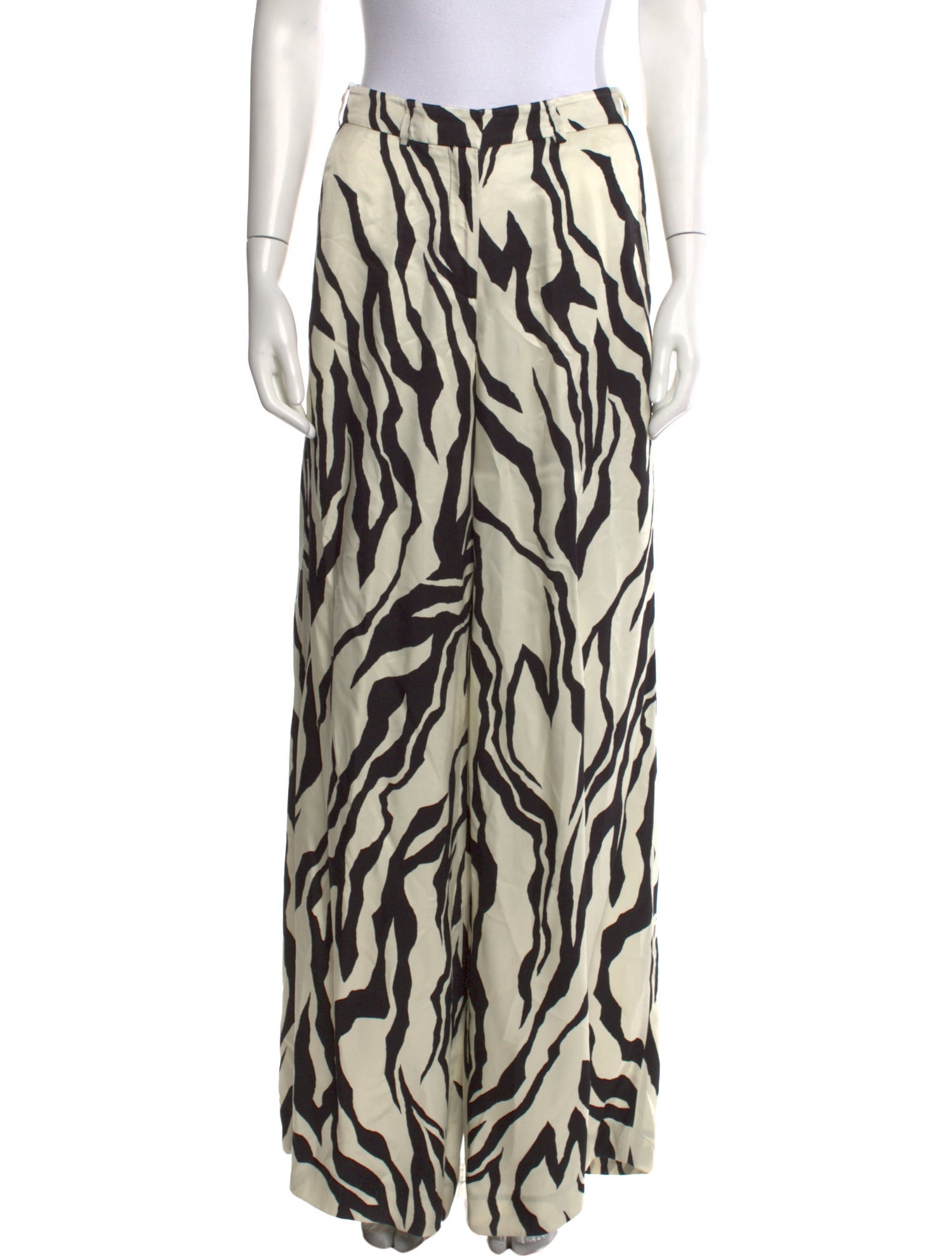 Maison Rabih Kayrouz Printed Wide Leg Pants