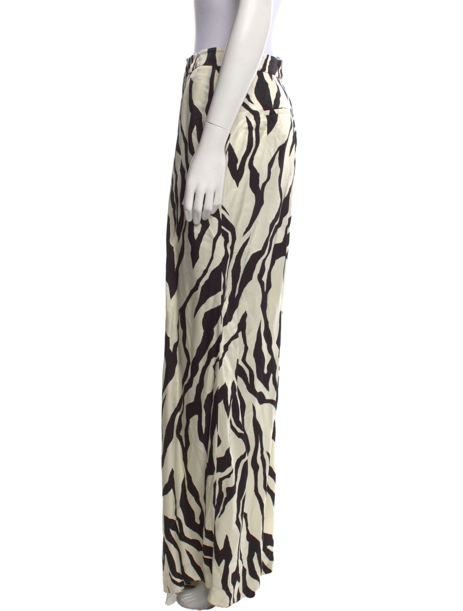 Maison Rabih Kayrouz Printed Wide Leg Pants