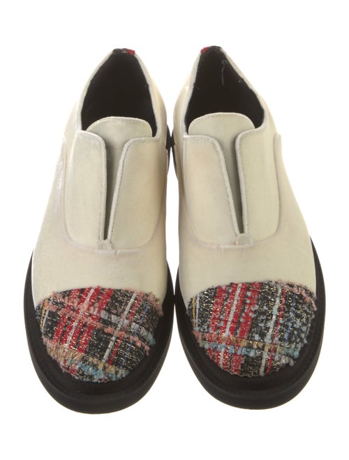 Marie Laffont Velvet Oxfords