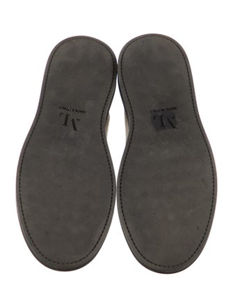 Marie Laffont Suede Animal Print Sneakers