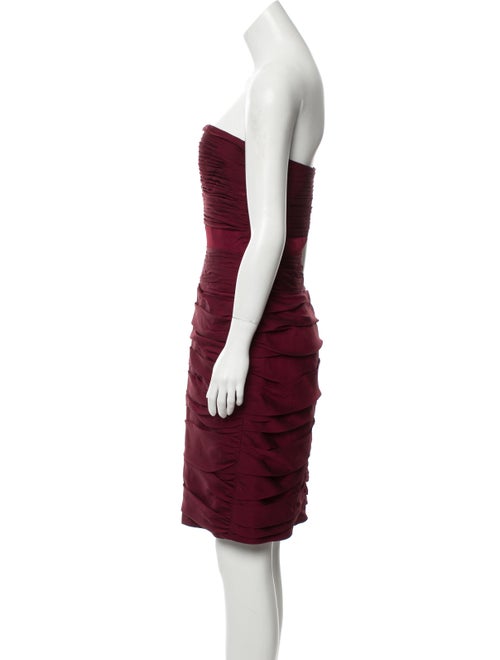 Monique Lhuillier Bridesmaids Sleeveless Mini Dress