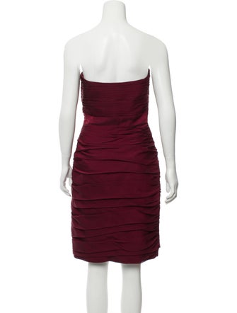 Monique Lhuillier Bridesmaids Sleeveless Mini Dress