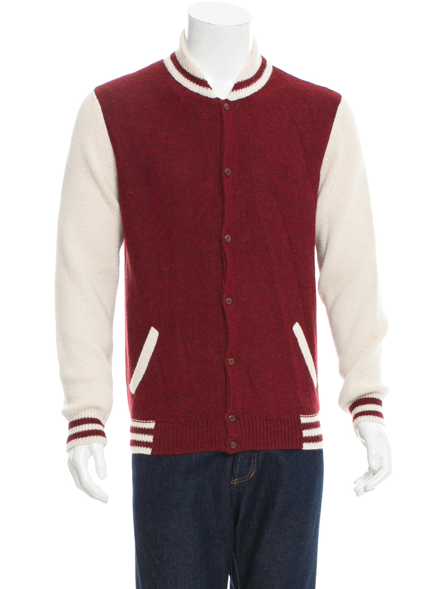 Monsieur Lacenaire Teddy Knit Varsity Jacket w/ Tags - Clothing - MLC20033 ...