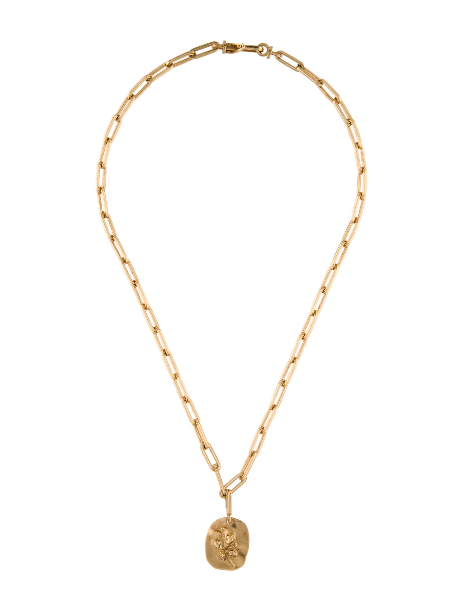 Mellerio dits Meller 18K Flower Pendant Necklace