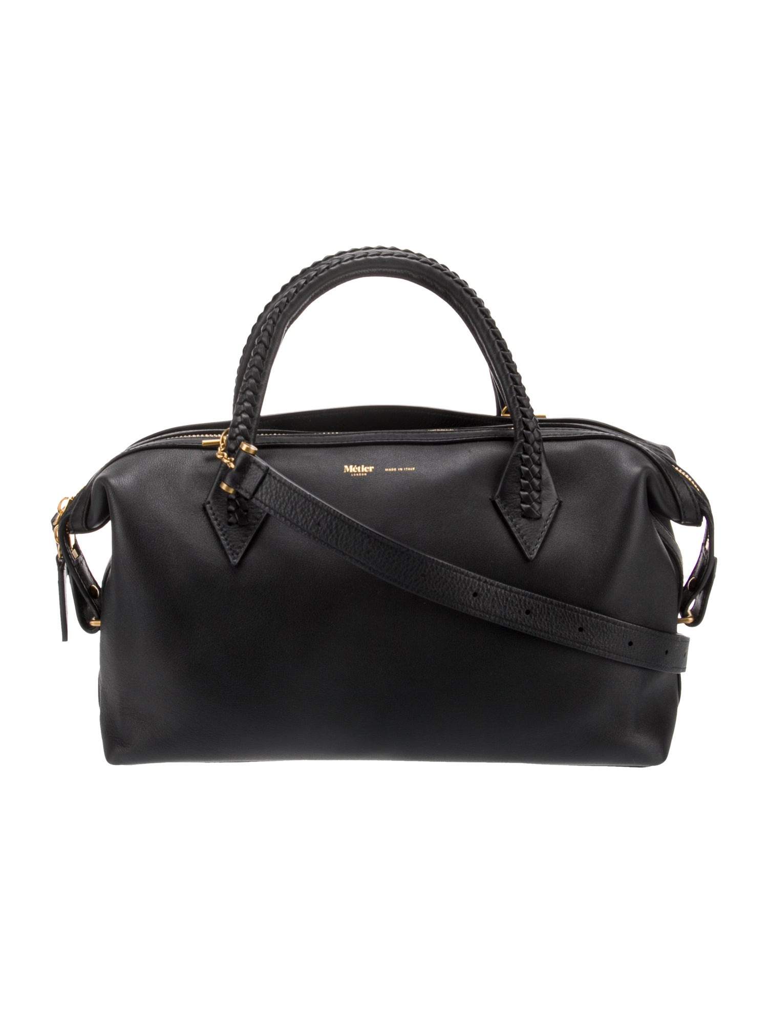 Métier Leather Loose Braided Strap