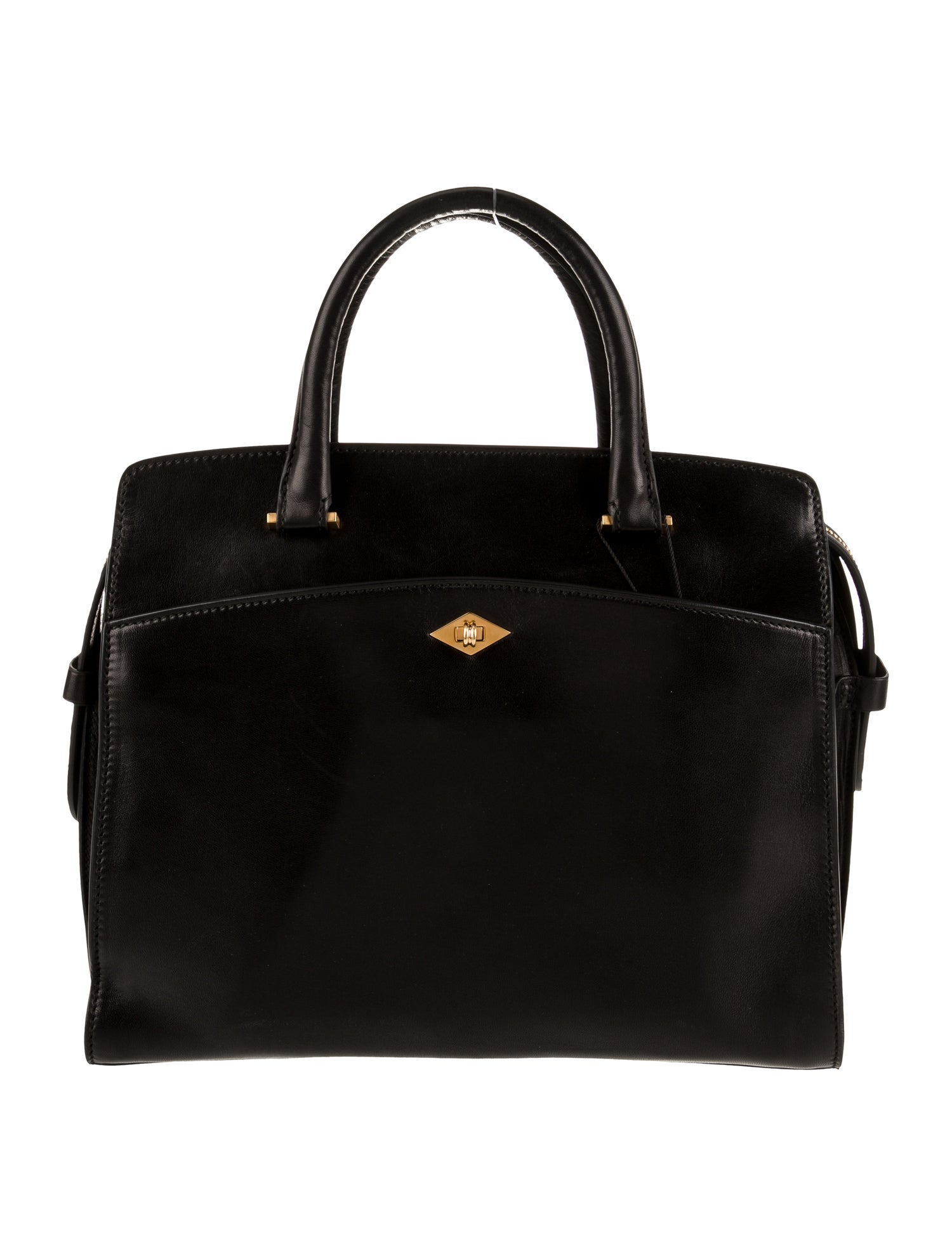 Métier Leather Top Handle Bag